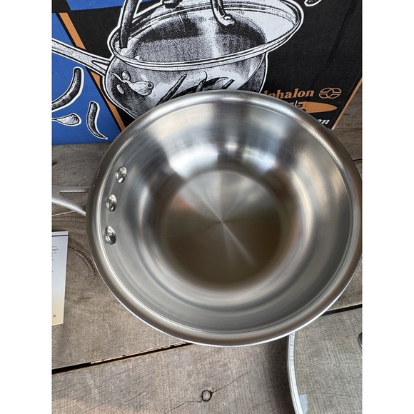 Calphalon Classic 1388 8 In. Omelet Frying Pan Skillet Stainless Steel - Picture 15 of 16